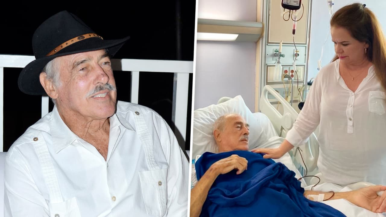 Andrés García es hospitalizado: esto es lo que se sabe sobre su estado de salud
