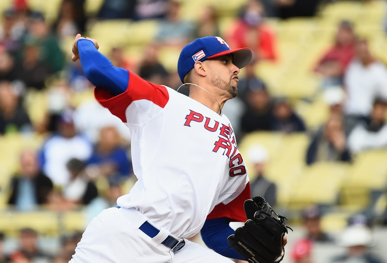 Jorge López es el abridor de Puerto Rico.