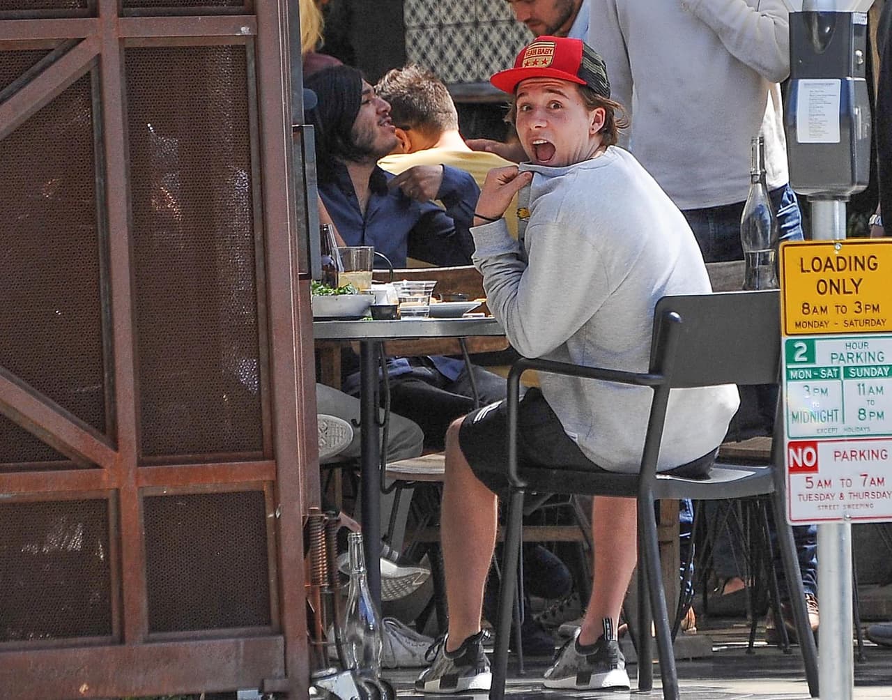 Brooklyn no se enojó.