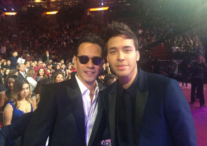 Marc Anthony le demuestra su apoyo con esta fotografía.