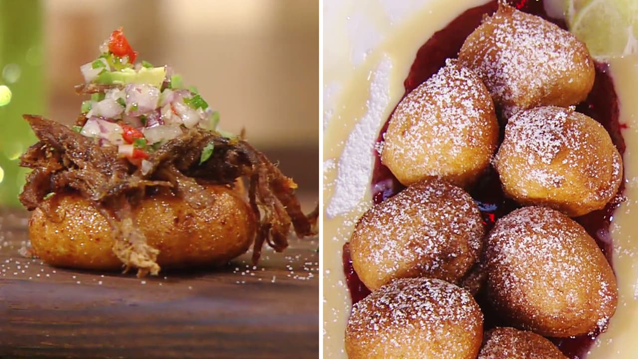 Arepas y buñuelos: dos botanas navideñas por menos de $15 dólares