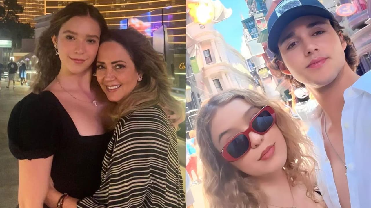 Hija de Andrea Legarreta sorprende al celebrar así cumpleaños de su novio: ‘Como un cuento de hadas’