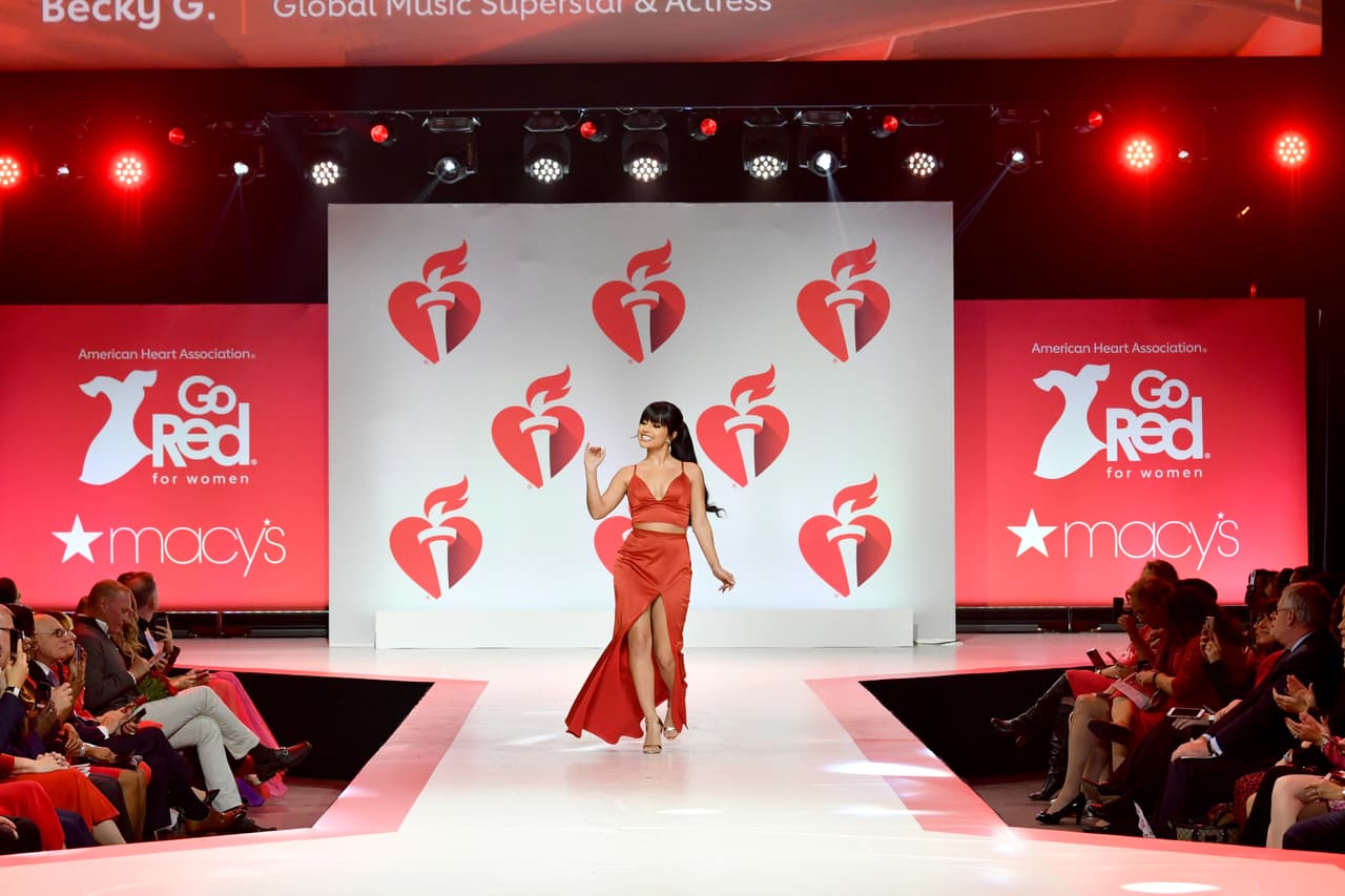 Y agregó: “Es una gran oportunidad para concientizar sobre la enfermedad cardiaca junto a tantas mujeres tan increíbles y la 
<b><a href="https://www.heart.org/" target="_blank">American Heart Association</a></b>”.