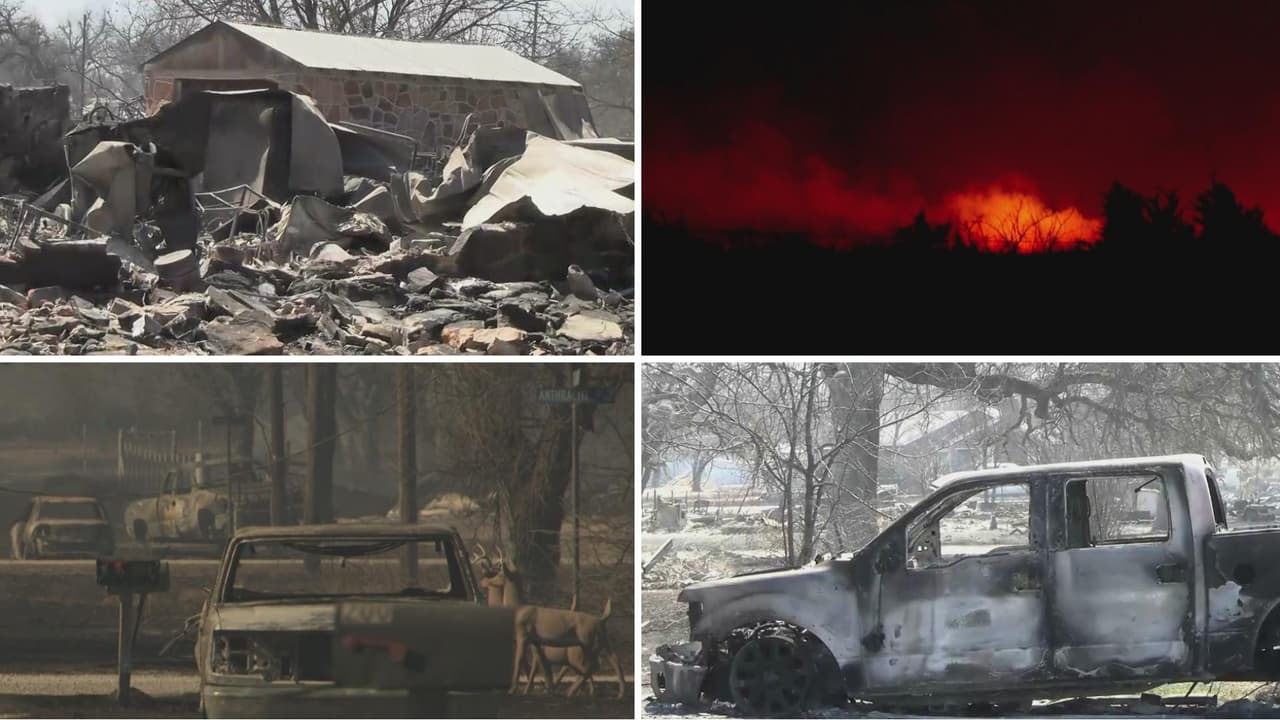 Los fuertes 
<a href="https://www.univision.com/local/dallas-kuvn/eastland-incendios-pastizales-carbon-ranger" target="_blank">incendios en ciudades de Eastland </a>han acabado con 
<b>más de 45 mil acres</b> y hasta la tarde del sábado se había 
<b>logrado controlar el 15%</b>, según Servicios Forestales de Texas.