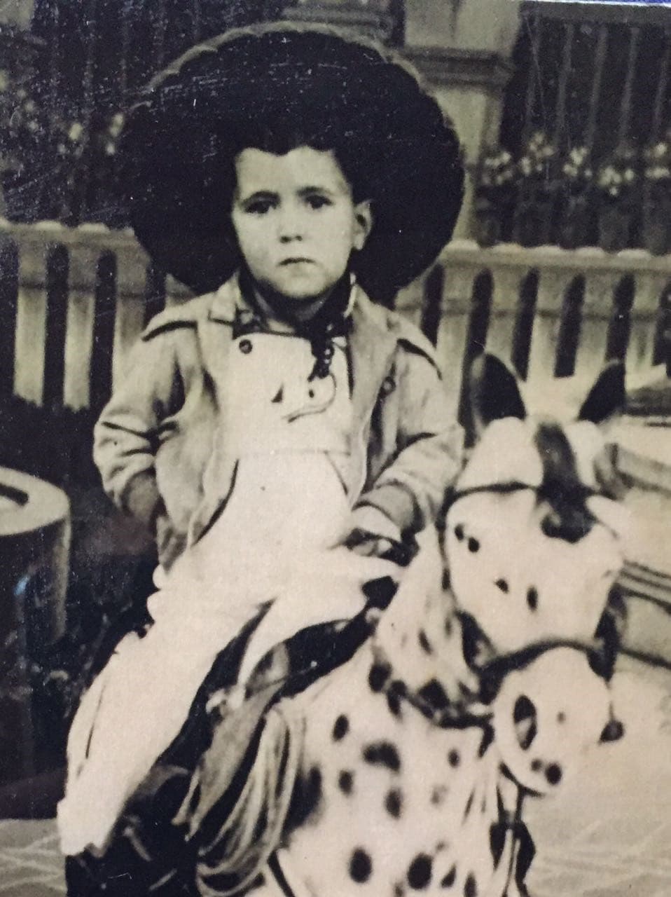 Desde pequeño ya estaba en esto de la farándula...