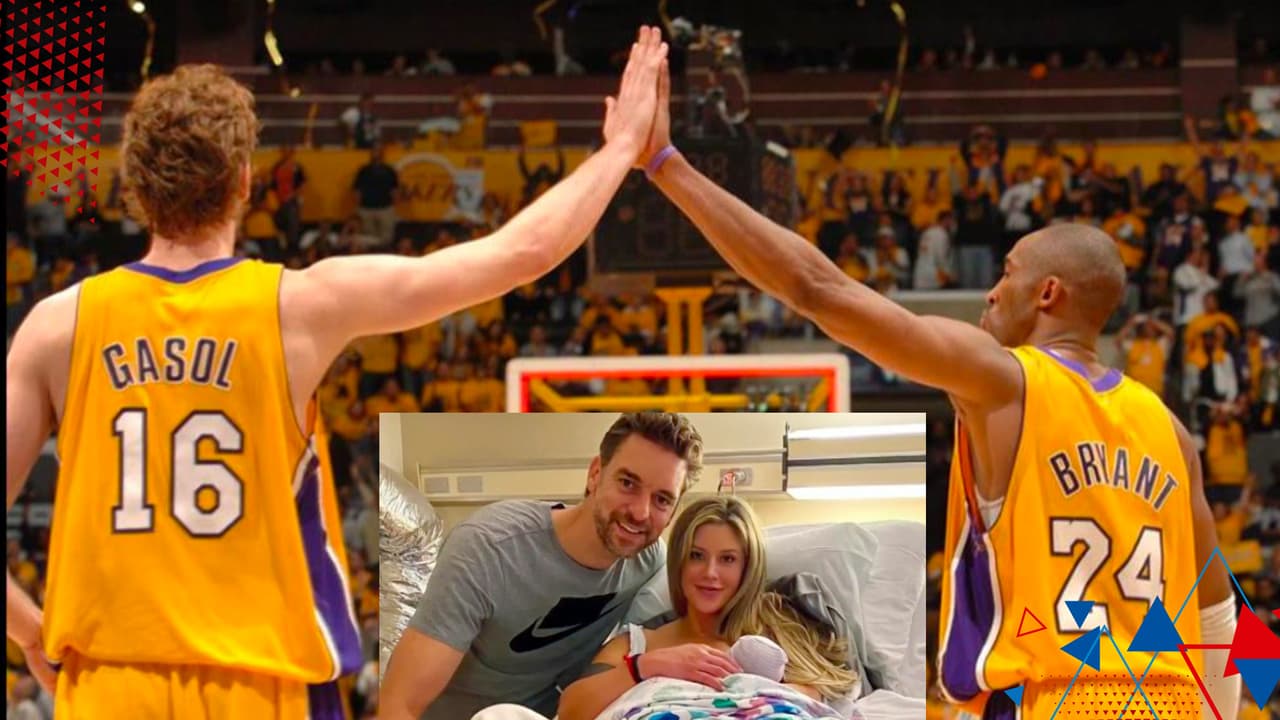 Pau Gasol le rindió homenaje a Kobe Bryant con el nacimiento de su hija