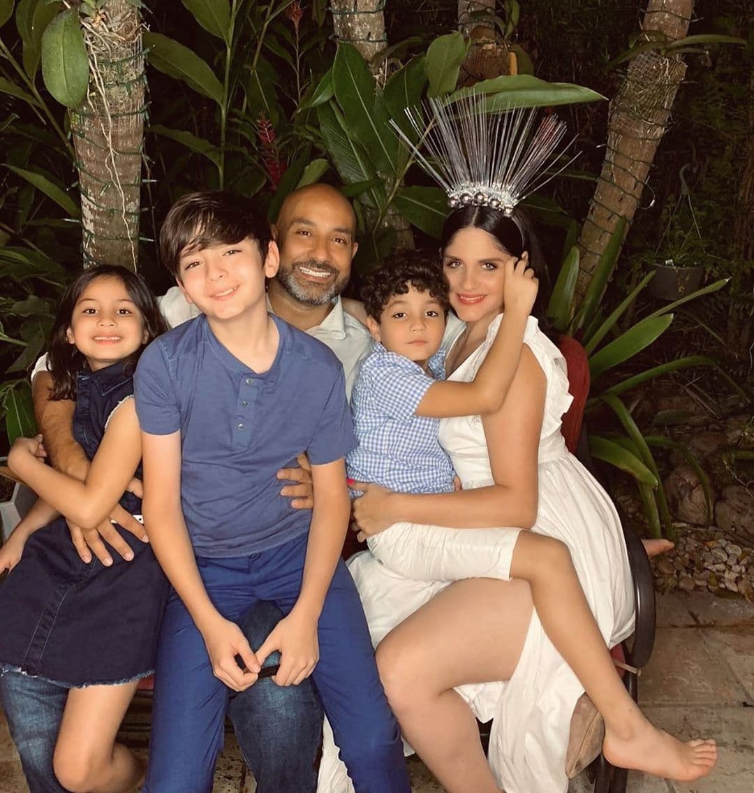 Astrid Rivera es feliz con sus tres hijos: Gio, de 12 años, Lia, de 7 años y Luca, de 6 años.