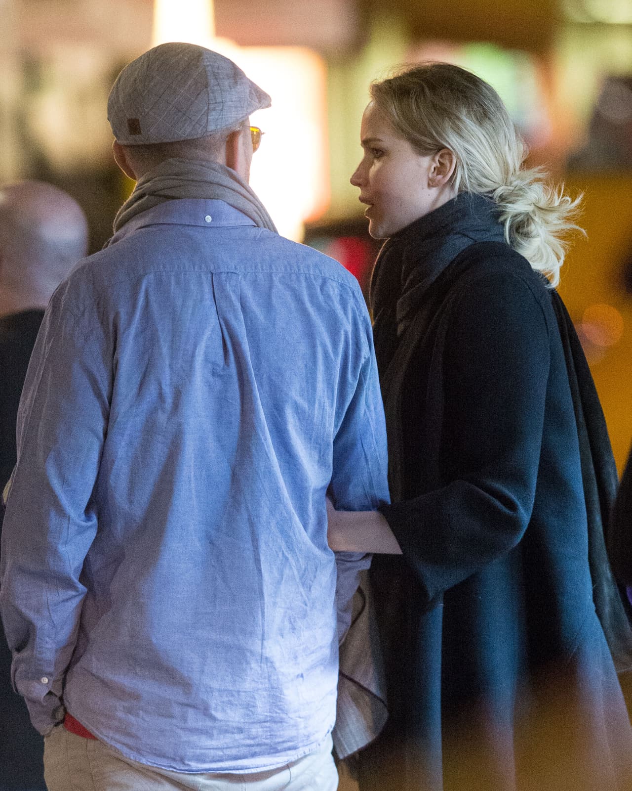 Y vaya que luce enamorada.