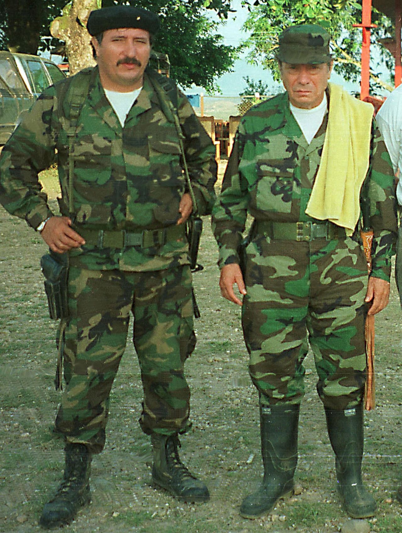 En 2010 murió en un operativo Jorge Briceño, alias el Mono Jojoy, uno de los símbolos del terror de las Farc. Se le atribuyen secuestros, asignación de lugares y formas de cautiverio y crímenes en la selva. La foto fue tomada en 1999 en la entonces zona de distención de San Vicente del Caguán.