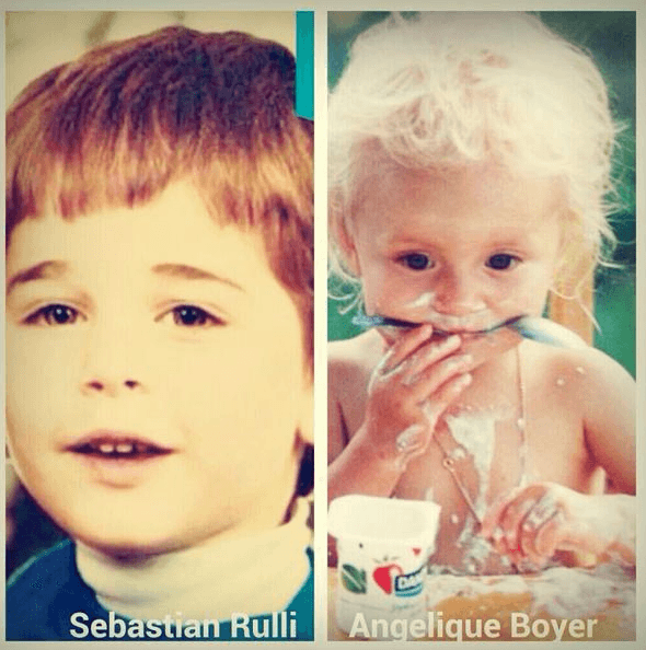 Luego de negar su noviazgo por varios meses, fue en el 2014 cuando lo confirmaron por las redes sociales con una tierna foto de los dos de bebés.