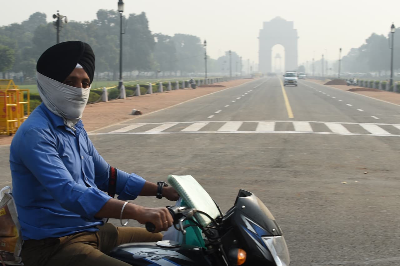 Las grandes ciudades indias, como Nueva Delhi, están teniendo que lidiar con serios problemas de contaminación.