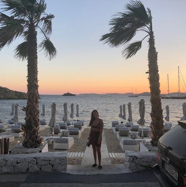 Han sido testigos de hermosos atardeceres en esta famosa isla que se encuentra localizada en el mar Egeo.