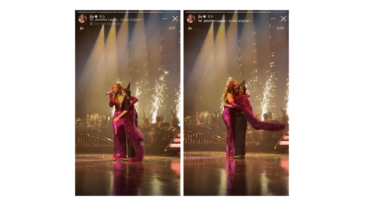 JLo en el Coliseo de Caesars Palace.