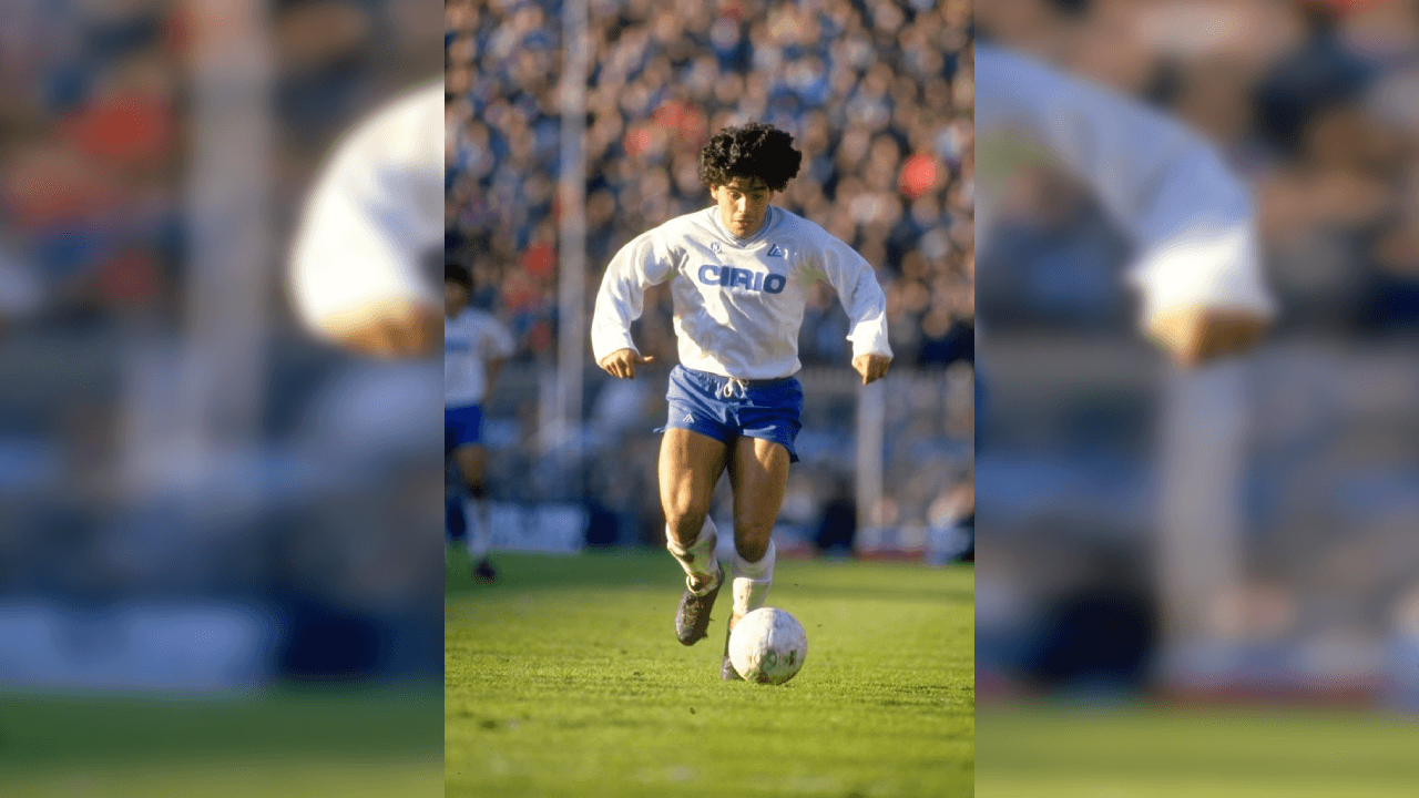 En su llegada declaró: “quiero convertirme en el ídolo de los pibes pobres de Nápoles, porque son como yo cuando vivía en Buenos Aires”.