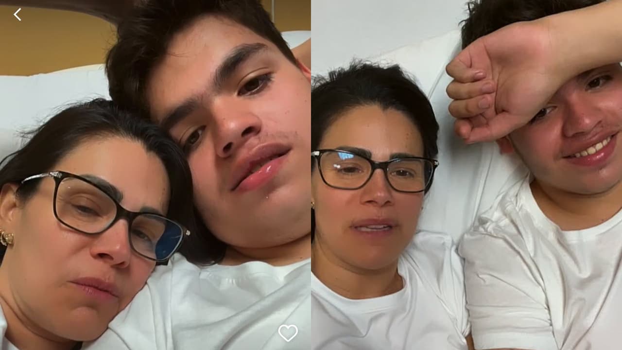 Luz Elena González aparece desde el hospital junto a su hijo que tiene autismo: así va su salud