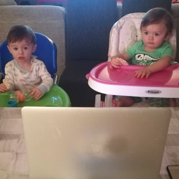 Bianca y Ramiro son sus grandes amores y quienes le roban toda su atención.