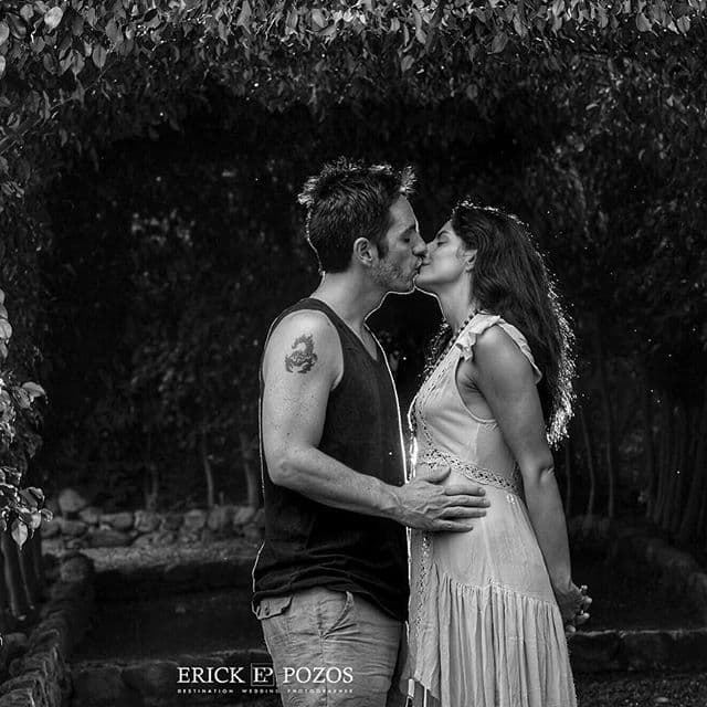 Los recién casados se escaparon de luna de miel.