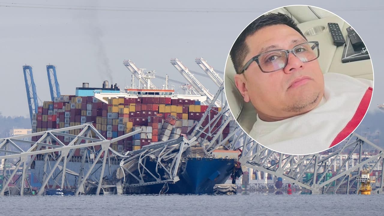 Recuperan el cuerpo de Miguel Ángel Luna, el quinto trabajador muerto en el colapso del puente Francis Scott Key