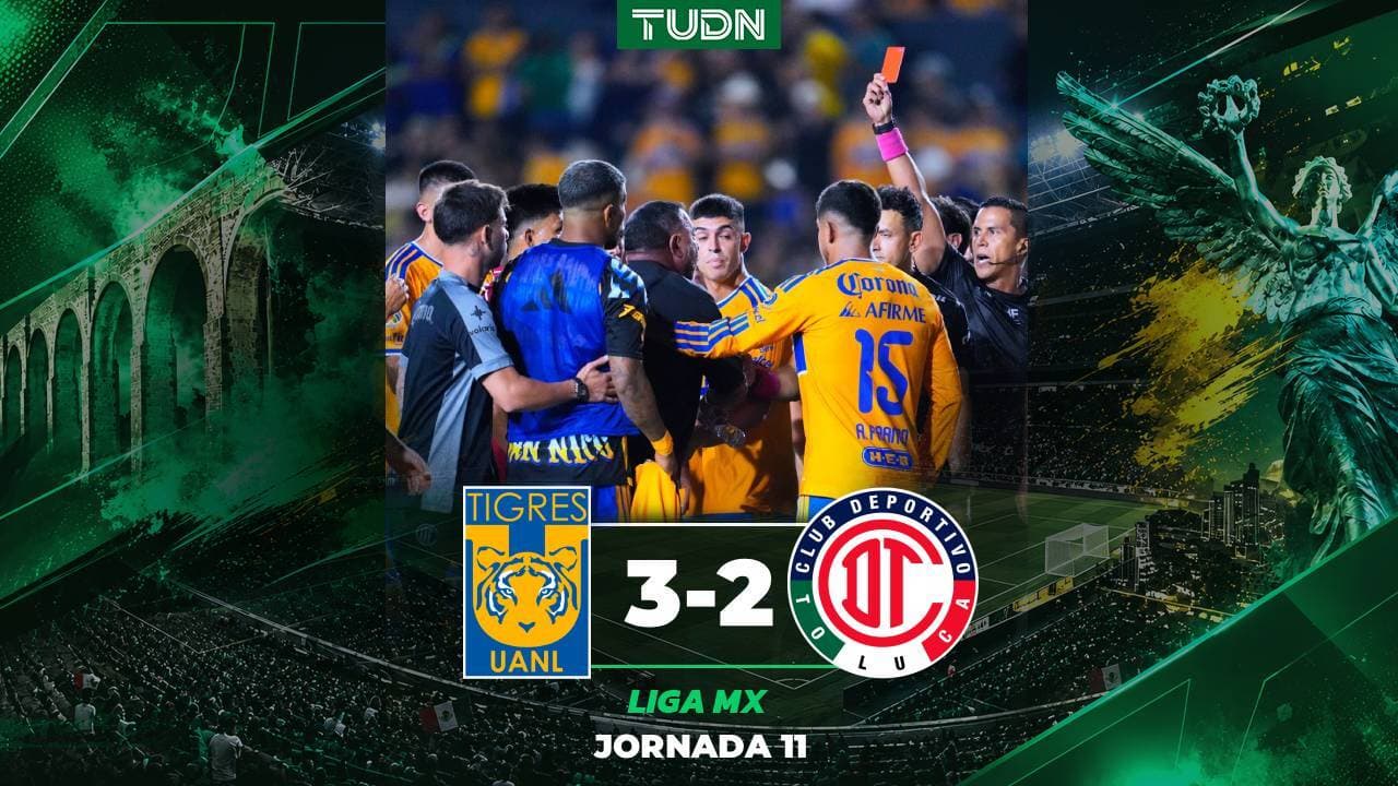Liga MX: Mohamed expulsado por posible burla a Nahuel Guzmán y a Tigres en juego candente