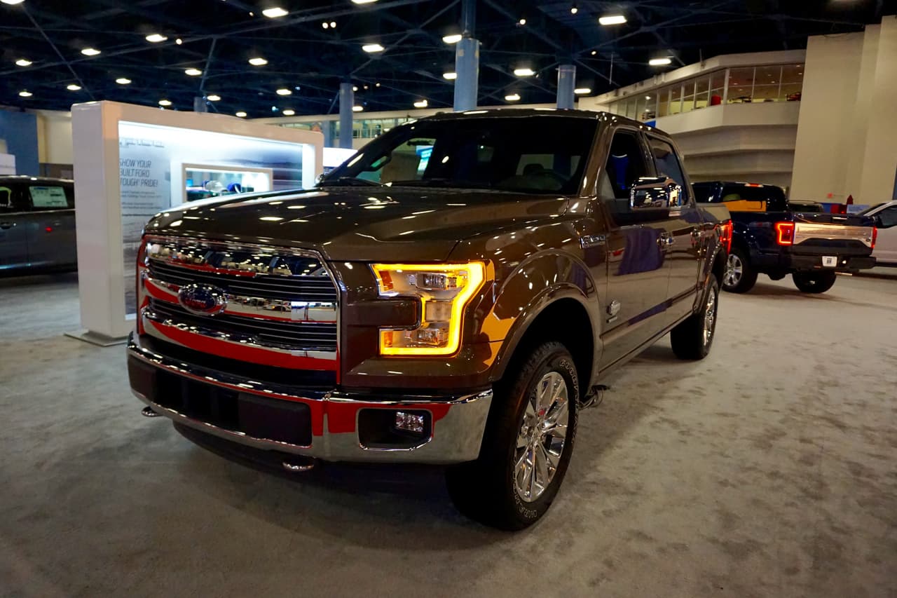 La imponente Ford F-150 2016 con carrocería de aluminio