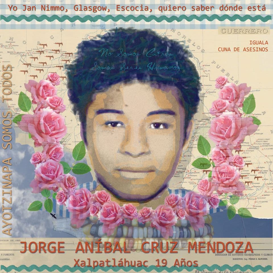 Jan Nimmo “Jorge Aníbal Cruz Mendoza” Arte digital, Escocia.
