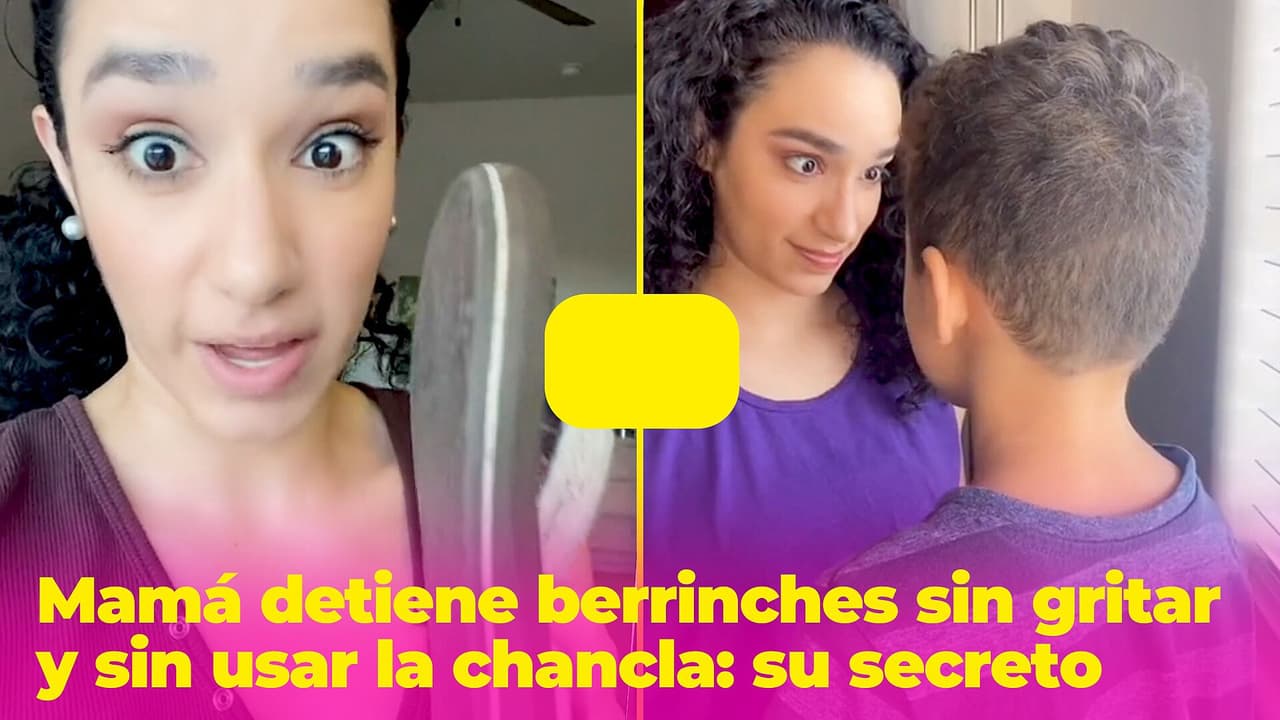 Una mamá detiene berrinches sin gritar y sin usar la chancla: este es su secreto