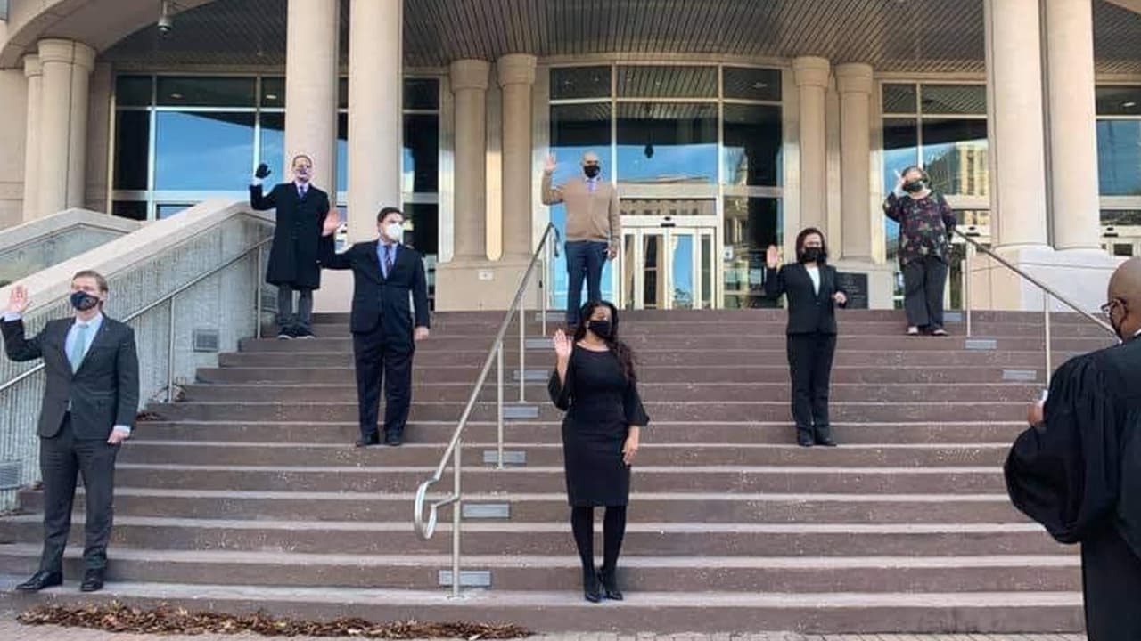 El primer día del 2021 dos jueces de la Corte de Apelaciones fueron juramentados.