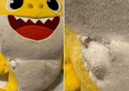 Un peluche de 'Baby Shark' salva a niña de tres años de recibir un disparo en medio de un tiroteo
