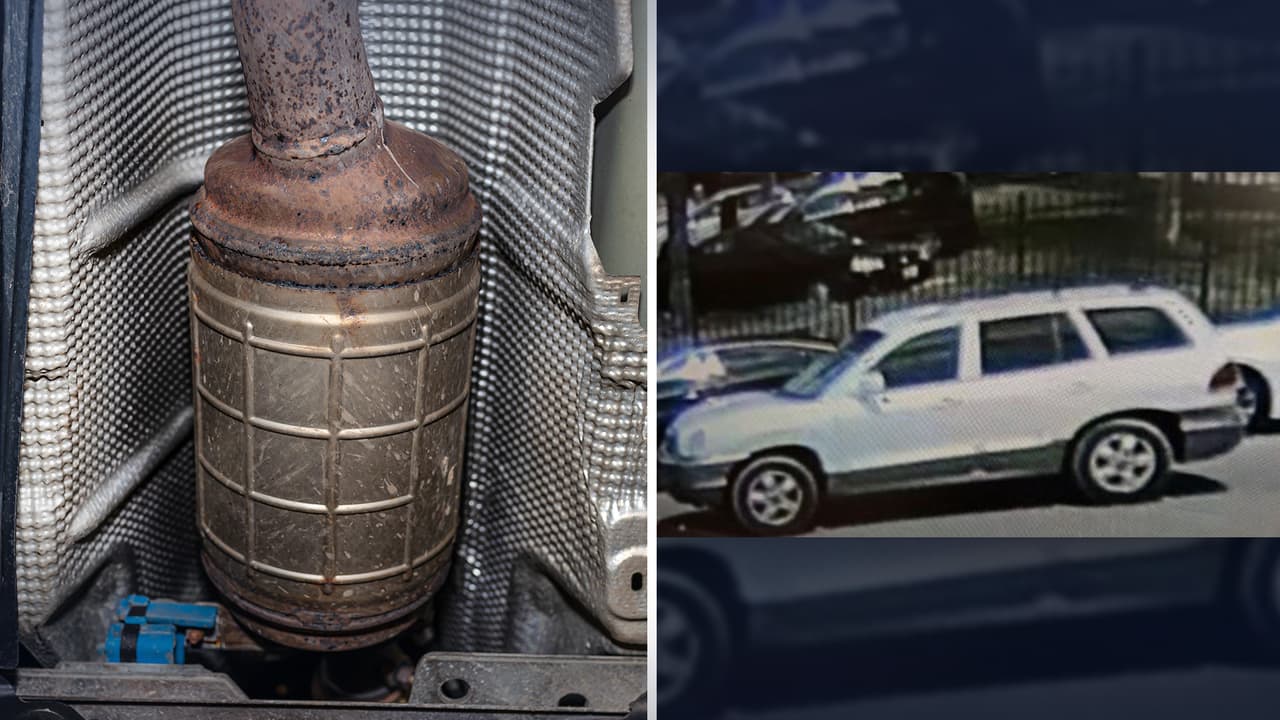 La Policía de Bakersfield busca a esta camioneta usada para robar convertidores catalíticos, ¿la has visto?