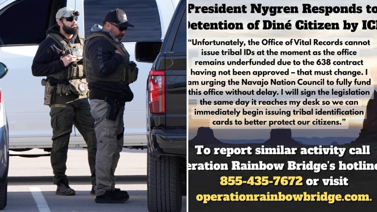 “Somos ciudadanos”: Denuncian detención de nativo americano por parte de ICE