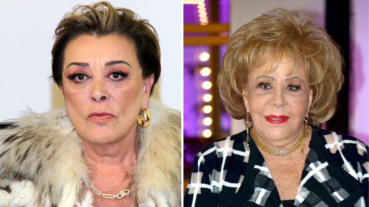 Sylvia Pasquel reaparece en un panteón tras muerte de Silvia Pinal: esto dijo