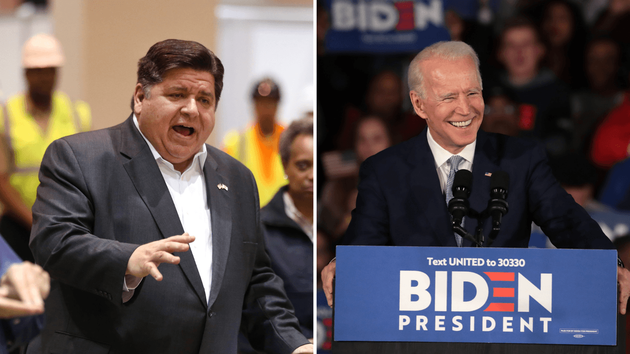 El gobernador de Illinois felicita a Biden y Harris por triunfo en las elecciones presidenciales