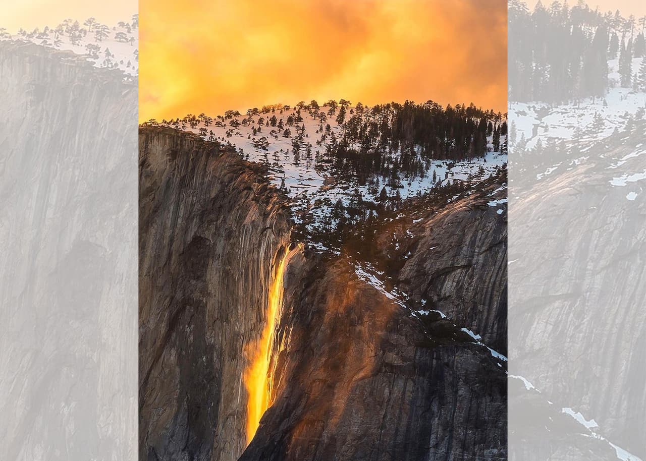 Para que los espectadores pueden apreciar el espectáculo, son necesarias ciertas condiciones climáticas y atmosféricas: el sol en su ubicación correcta, suficiente cantidad de agua y cielos despejados, principalmente en el oeste.