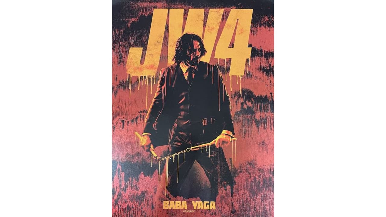 Póster oficial 'John Wick 4'