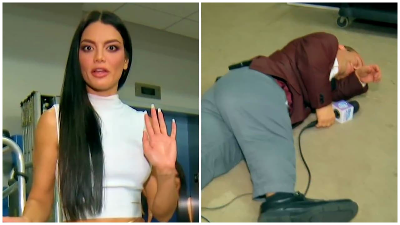 Zuleyka Rivera provocó que 'Carlitos El Productor' se desmayara en plena entrevista