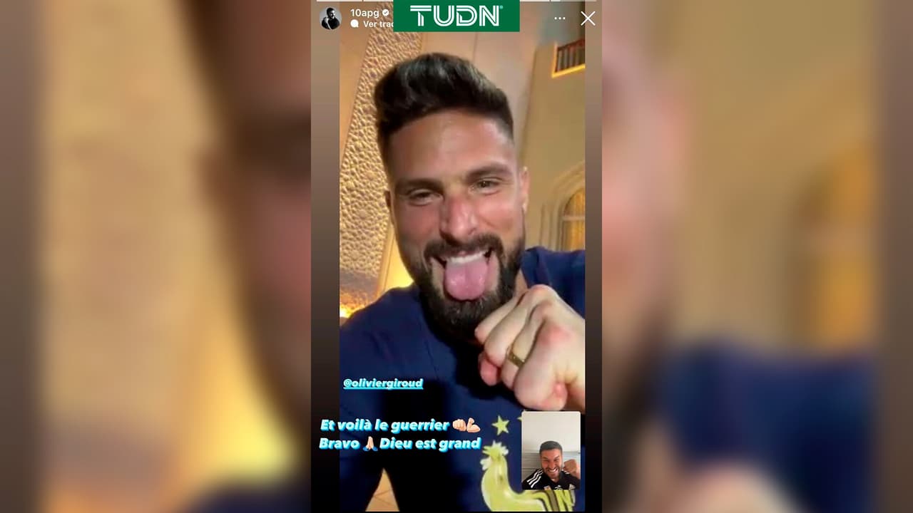 Gignac felicita a Giroud al quedar como máximo anotador francés 