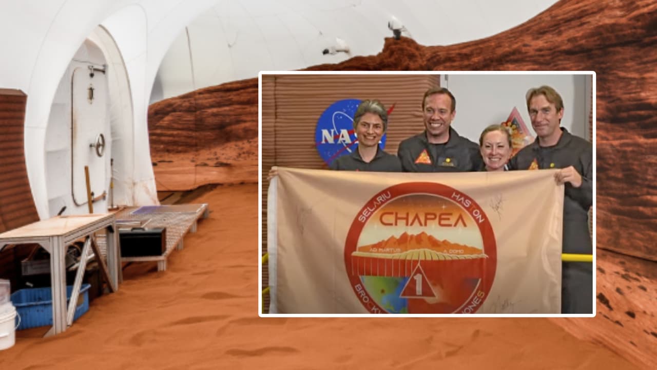 Inicia misión humana en un hábitat simulado de Marte