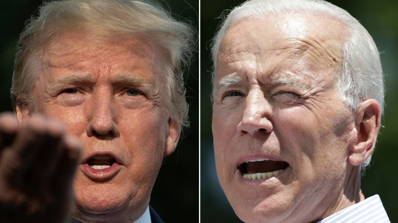 Trump dispuesto a debatir con Biden durante cuatro horas continuas
