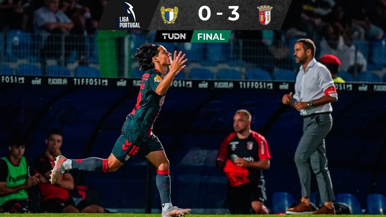 Diego Lainez debuta en victoria del Sporting Braga ante Famalicão