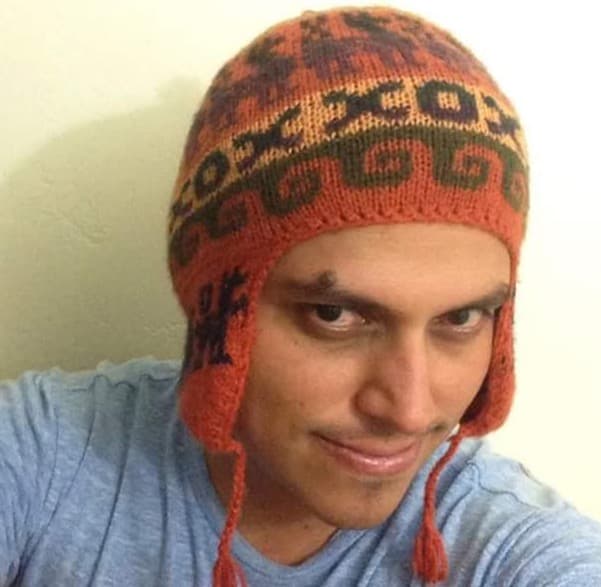 La imagen que David Peralta compartía en una red social de internet.