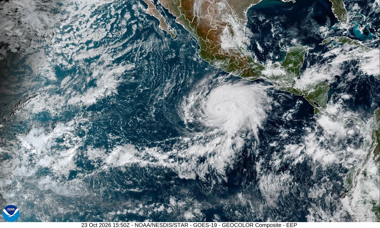 El huracán Vance se debilita a categoría 1; las lluvias continuarán en las costas del Pacífico mexicano 