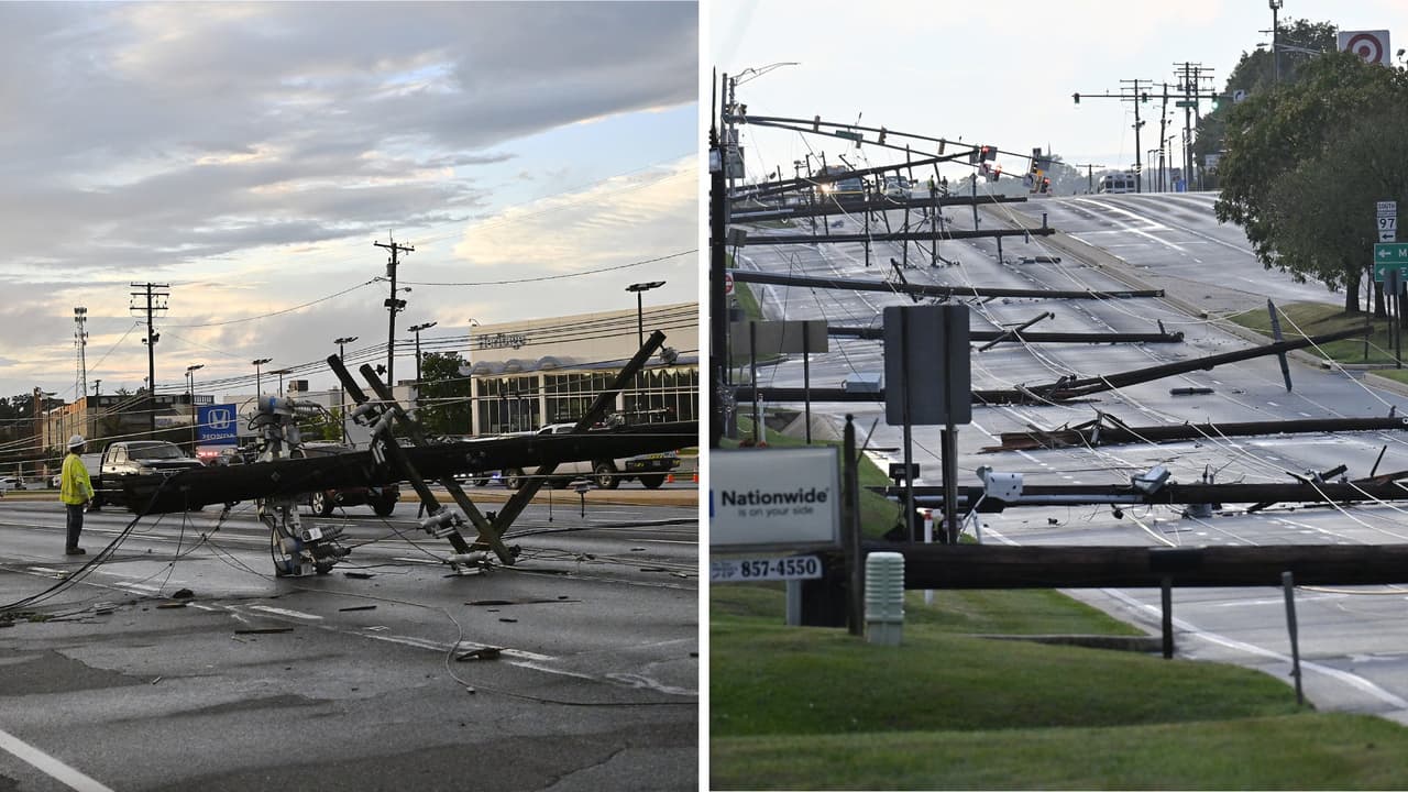 Miles de personas se quedaron sin energía eléctrica tras el paso de tormentas por el DMV