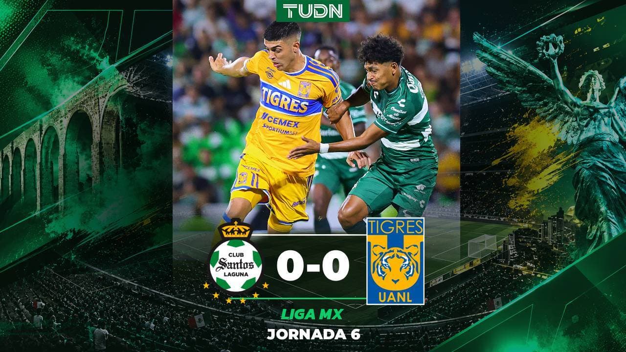 Santos vs. Tigres: Resultado y resumen del partido Apertura 2026 Liga MX