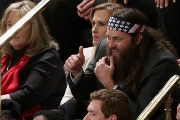 Willie Robertson y su esposa Korie Robertson.