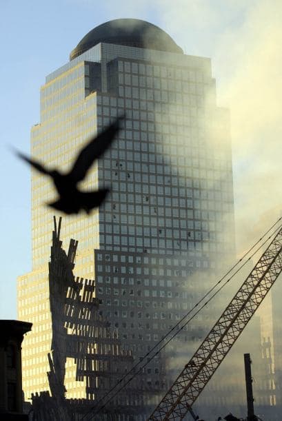 El 11 de septiembre Estados Unidos fue víctima de horrendos ataques terroristas: Al Qaeda secuestró e impactó cuatro aviones contra varios objetivos y que causaron la muerte y destrucción, siendo el episodio que precedería a la guerra de Afganistán y a la adopción por el Gobierno estadounidense y sus aliados de la política denominada de Guerra contra el terrorismo. Los atentados fueron cometidos por diecinueve miembros de la red yihadista Al-Qaida,1 divididos en cuatro grupos de secuestradores, cada uno de ellos con un terrorista piloto que se encargaría de pilotar el avión una vez ya reducida la tripulación de la cabina. Los aviones de los vuelos 11 de American Airlines y 175 de United Airlines fueron los primeros en ser secuestrados, siendo ambos estrellados contra las dos torres gemelas del World Trade Center, el primero contra la torre Norte y el segundo poco después contra la Sur, provocando que ambos rascacielos se derrumbaran en las dos horas siguientes.2 3 El tercer avión secuestrado pertenecía al vuelo 77 de American Airlines y fue empleado para ser impactado contra una de las fachadas del Pentágono, en Virginia. El cuarto avión, perteneciente al vuelo 93 de United Airlines, no alcanzó ningún objetivo al resultar estrellado en campo abierto, cerca de Shanksville, en Pensilvania, tras perder el control en cabina como consecuencia del enfrentamiento de los pasajeros y tripulantes con el comando terrorista.