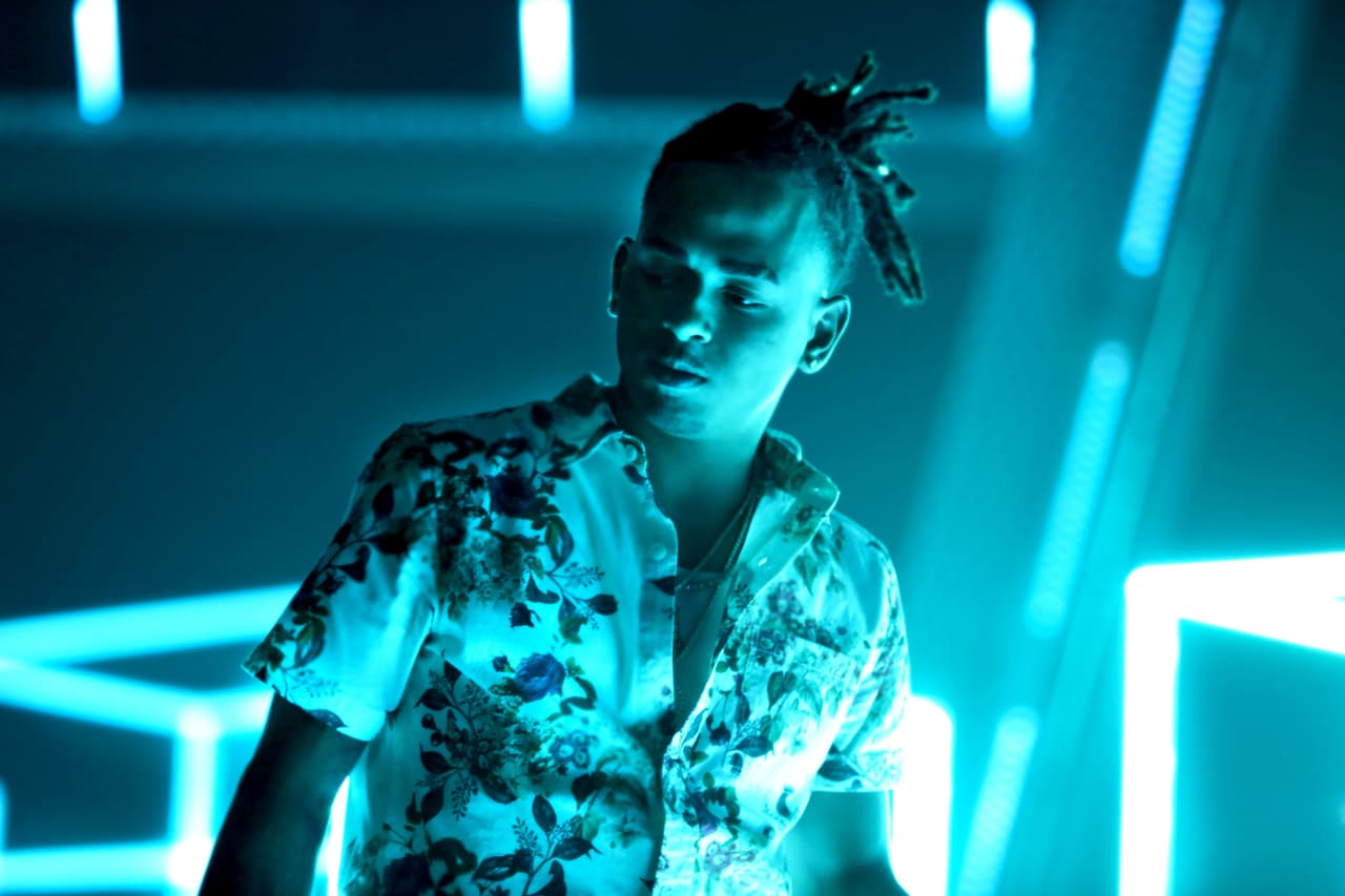 Por su parte, Ozuna también tendrá una presentación en solitario y aprovechó que ya estaba en el escenario para ensayar su tema.