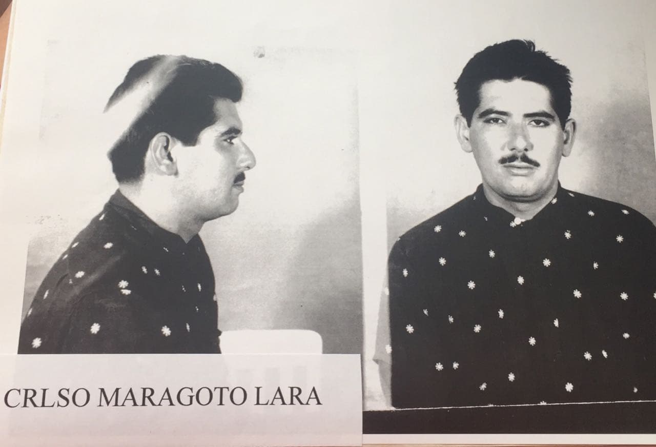 Maragoto y otros compañeros llegaron en auto desde Miami