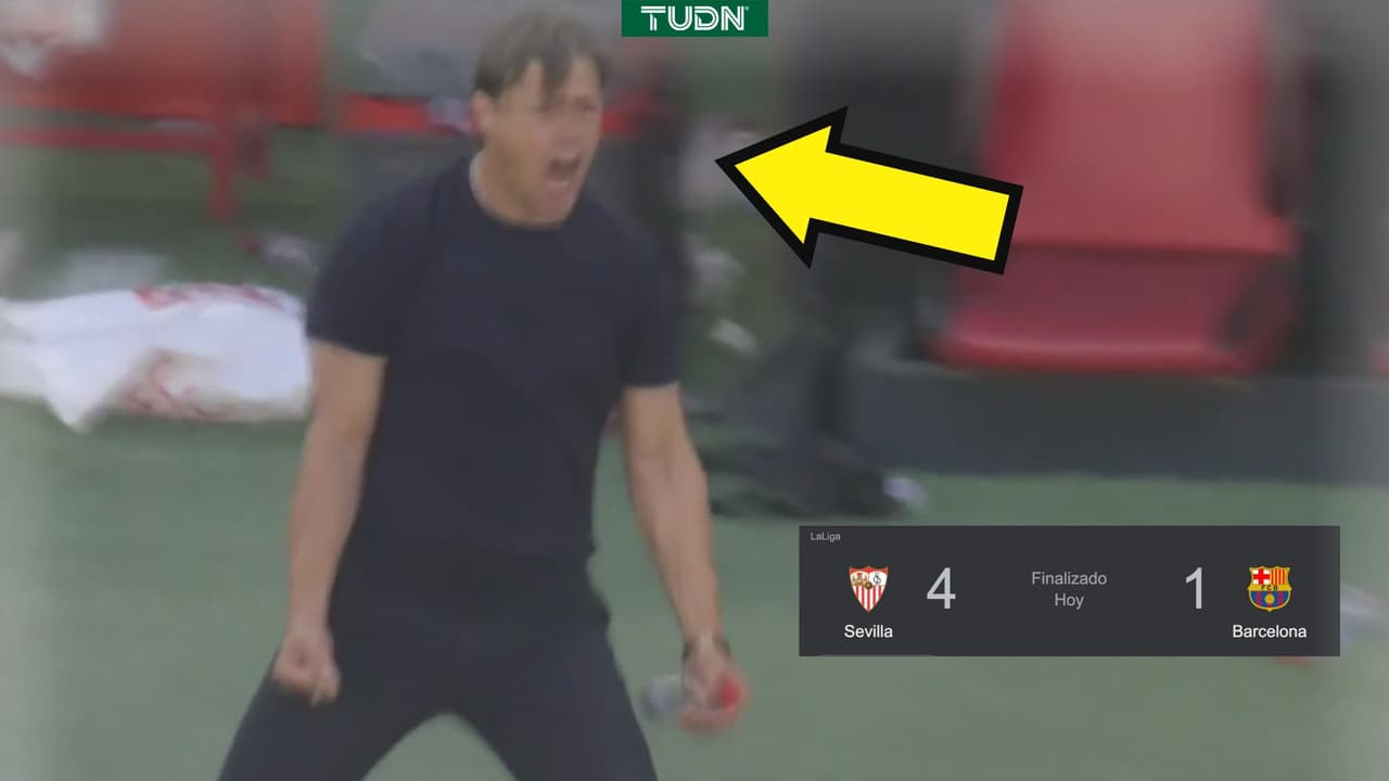 Sevilla golea al Barcelona y le quita el invicto en LaLiga