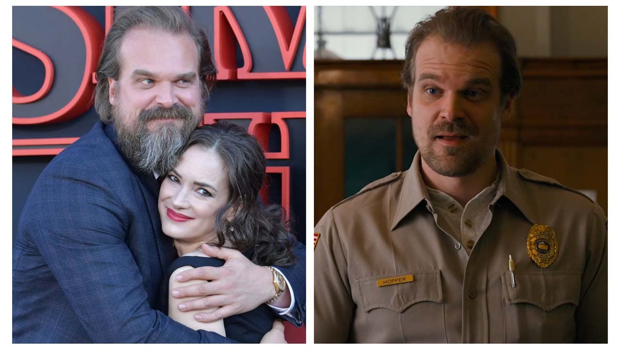 'Stranger Things' fue un martirio para David Harbour: trabajar con Winona lo llevó hasta las lágrimas