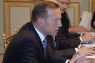 El primer ministro australiano Tony Abbott.